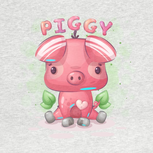 Sweet Baby Piggy by KOTOdesign